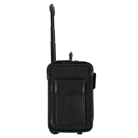 Dermata 2 Roll Pilot Trolley Leather 45,5 cm Laptop compartment