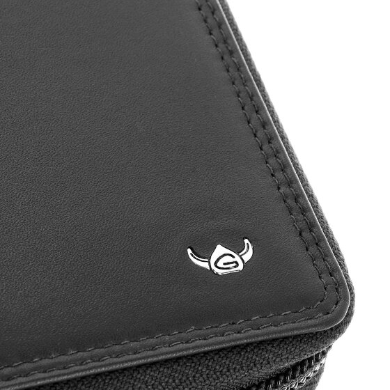 Golden Head Polo Wallet RFID protection Genuine Leather 12.5 cm