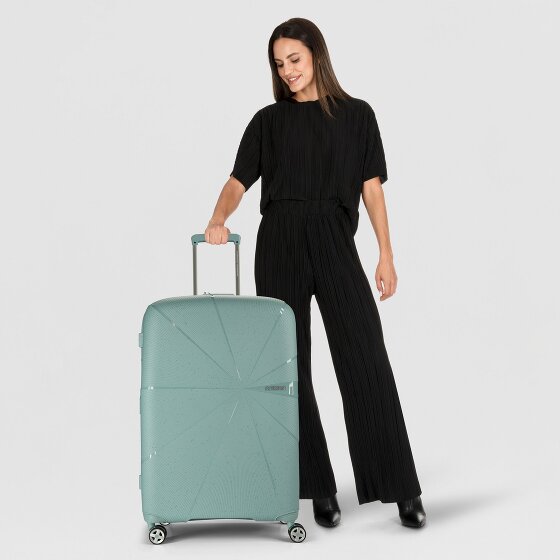 American Tourister Starvibe 4 wheels Trolley 77 cm with expansion pleat