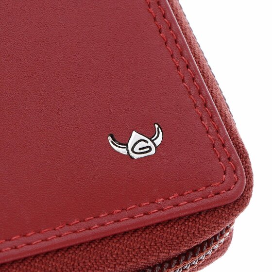 Golden Head Polo Wallet RFID protection Genuine Leather 12.5 cm