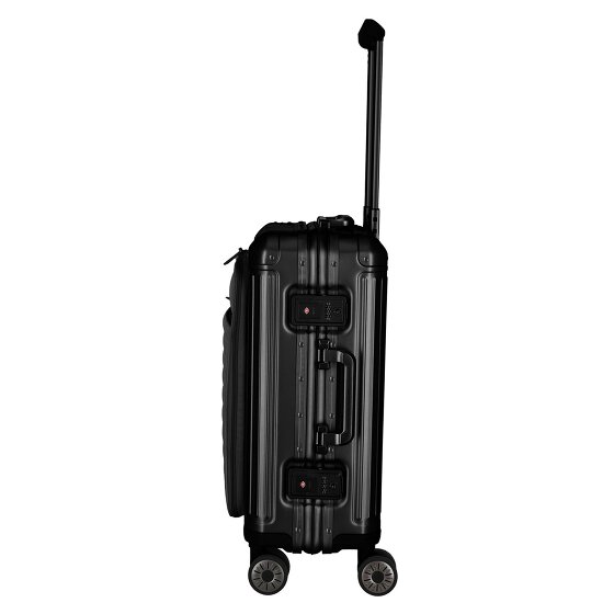 Travelite Next 4-wheel Aluminum Cabin suitcase, 55 cm, with Laptop Compartment