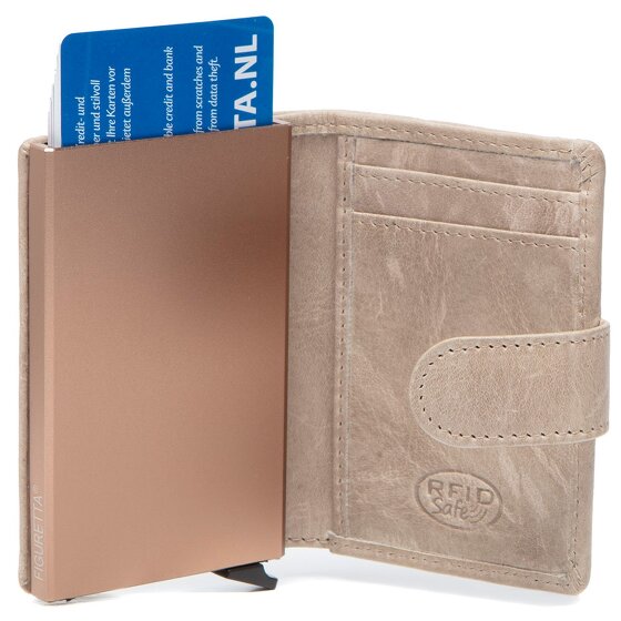 The Chesterfield Brand Prague Credit card case RFID protection Leather 7 cm