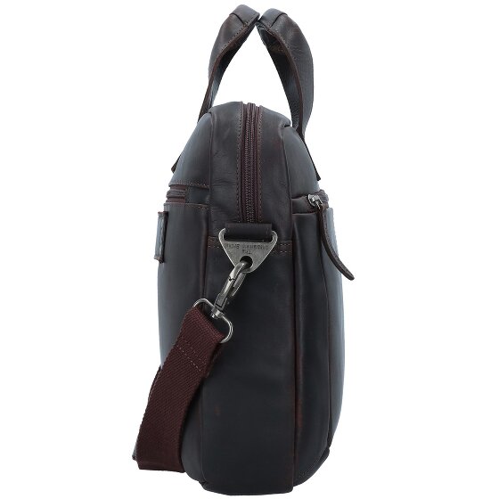 The Chesterfield Brand Wax Pull Up Briefcase Leather 40 cm Laptop compartment