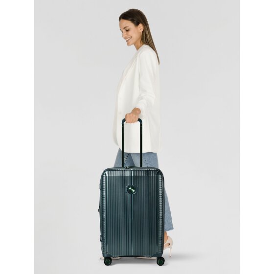 Polestream Paris 4 wheels Trolley 69 cm with expansion pleat