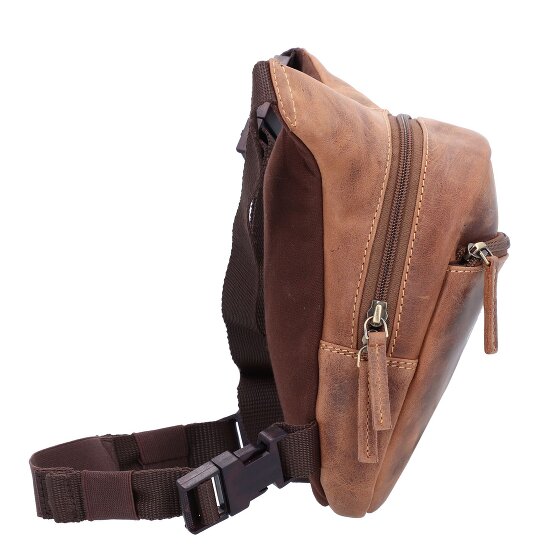 Greenburry Vintage biker fanny pack leather 20 cm