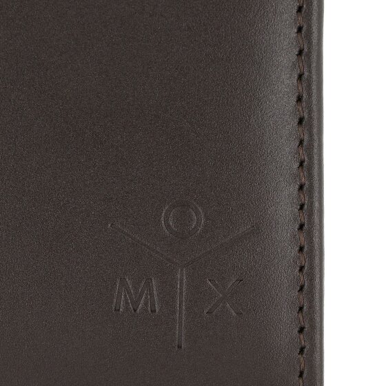 oxmox Leather Wallet RFID protection Genuine Leather 11 cm