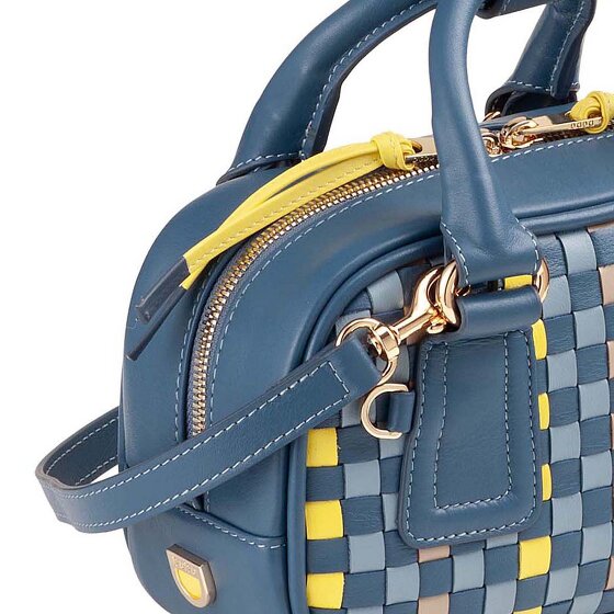 DuDu Woven Handbag Genuine Leather 20.5 cm