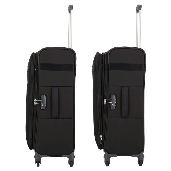 Samsonite Citybeat 4 wheels Trolley 66 cm with expansion pleat