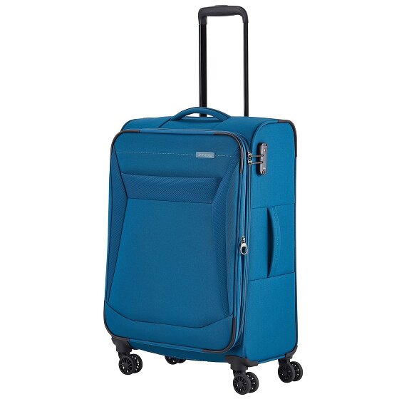 Travelite Chios 4 wheels Suitcase set 3-piece with expansion pleat