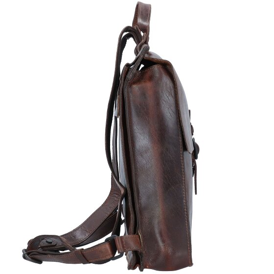 Harold's Aberdeen backpack leather 35 cm laptop compartment