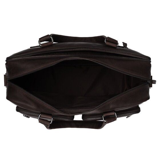 The Chesterfield Brand Wax Pull Up Briefcase Leather 43 cm Laptop compartment