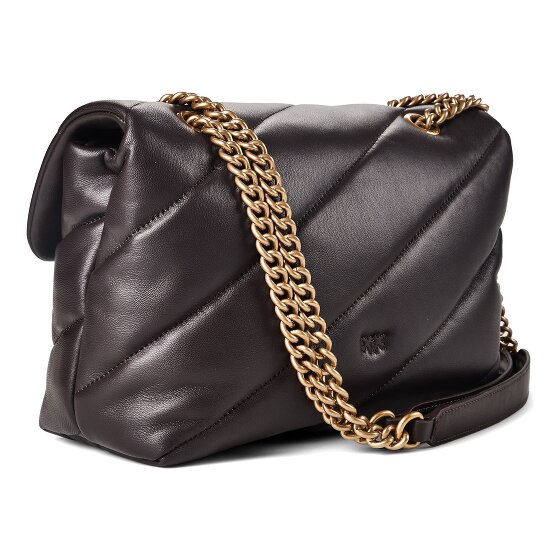 PINKO Love Classic Shoulder Bag Genuine Leather 27 cm