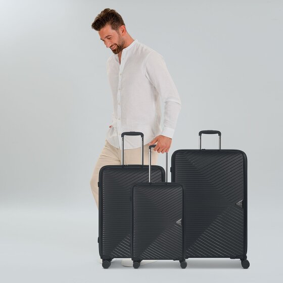 March15 Trading Gotthard Edition 4 wheels Suitcase set 3-piece