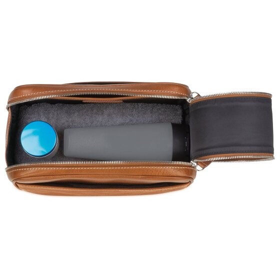 Leonhard Heyden Bergamo Toilet bag Leather 27 cm