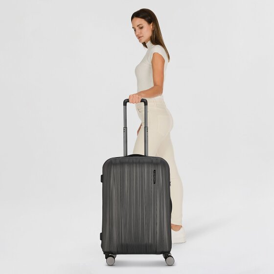 Polestream Moonrock 4 wheels Trolley M 69 cm with expansion pleat