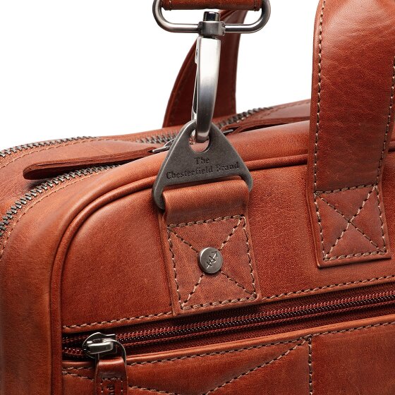 The Chesterfield Brand Iseo Briefcase Leather 40 cm Laptop compartment
