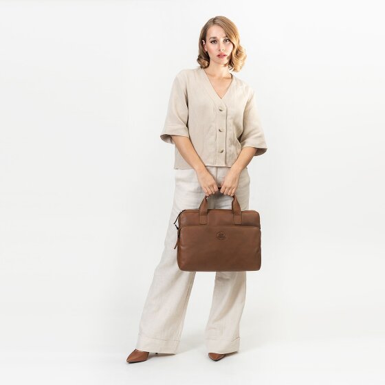 Farmhood Nashville Briefcase Leather 39 cm Laptop compartment