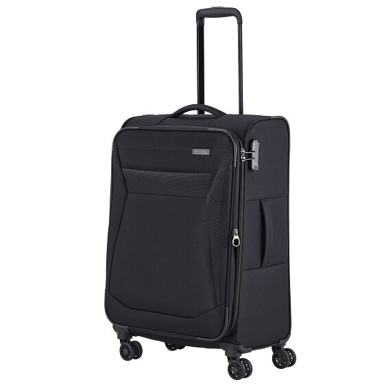 Travelite Chios 4 wheels Suitcase set 3-piece with expansion pleat