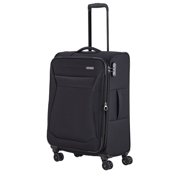 Travelite Chios 4 wheels Suitcase set 3-piece with expansion pleat