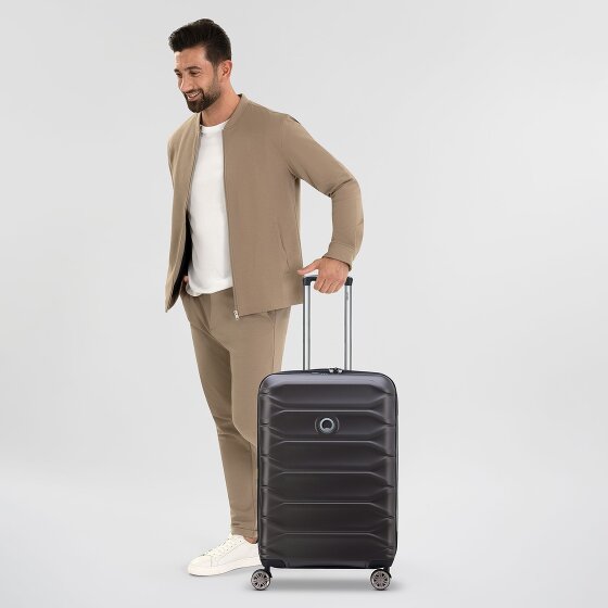 Delsey Paris Meteor 4 wheels Trolley 68 cm with expansion pleat