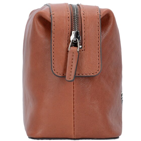 Piquadro Black Square Toilet bag Leather 23 cm