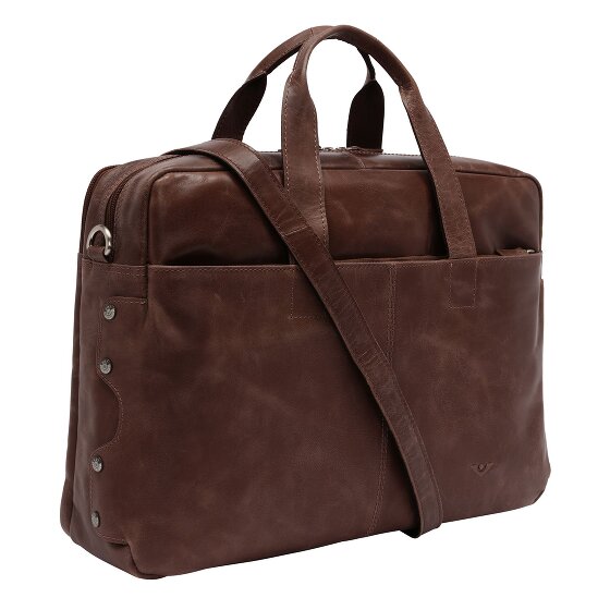 Voi City Cowboy Briefcase Leather 41 cm Laptop compartment