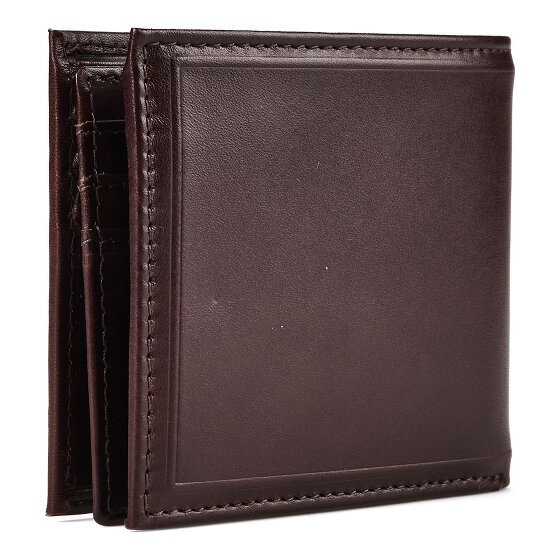 camel active Wood Wallet RFID protection Genuine Leather 10.5 cm