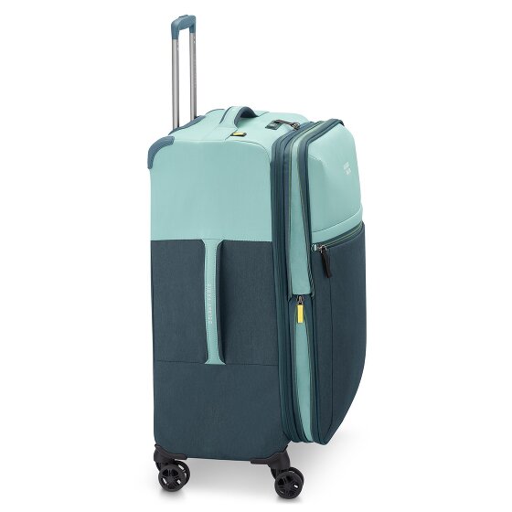 Delsey Paris Brochant 3 4 wheels Trolley 67 cm with expansion pleat