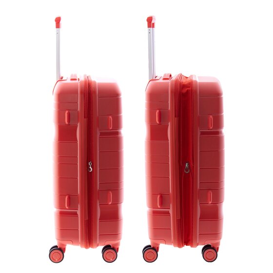 Gladiator 3800 4 wheels Trolley 67 cm with expansion pleat