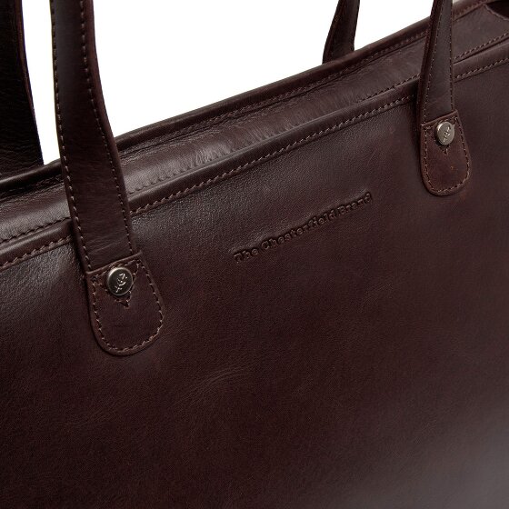The Chesterfield Brand Astano Shoulder Bag Leather 33 cm Laptop compartment