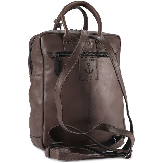 Harbour 2nd Urban Poets Handbag Genuine Leather 23 cm Laptop compartment