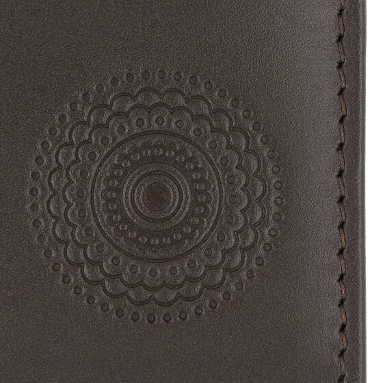 oxmox Leather Wallet RFID protection Genuine Leather 11 cm