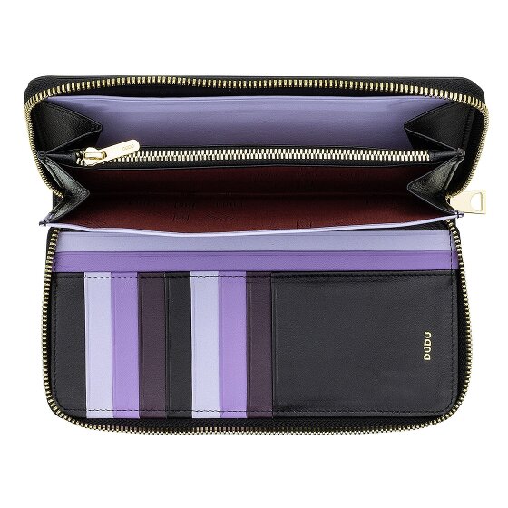 DuDu Ustica Wallet RFID protection Genuine Leather 20 cm