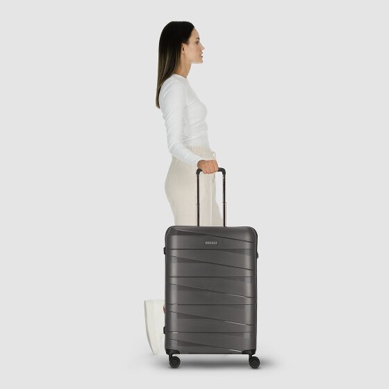 Redolz Essentials 10 MEDIUM 4 wheels Trolley 67 cm