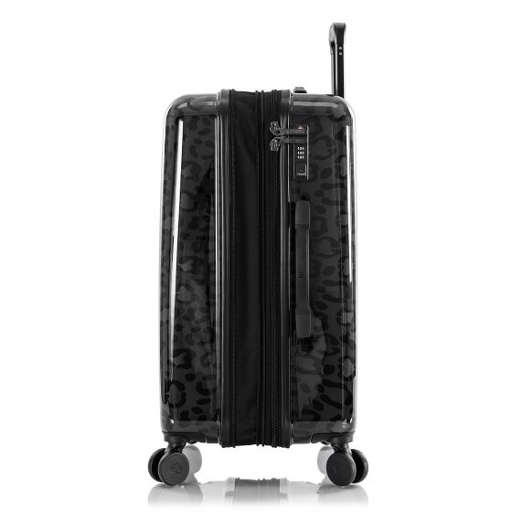 Heys Black Camo 4 wheels Suitcase set 3-piece with expansion pleat
