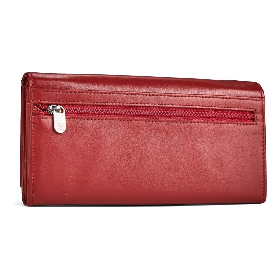 Esquire Silk Wallet Genuine Leather 19 cm
