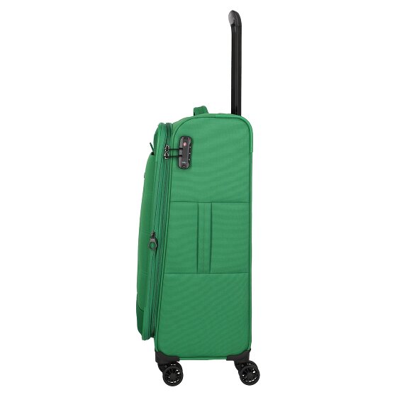 Travelite Rügen 4 wheels Suitcase set 3-piece with expansion pleat