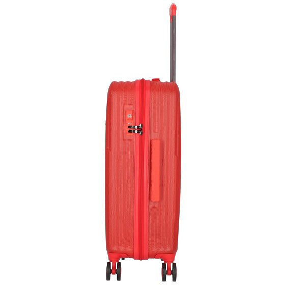 Check.In Liverpool 4 Roll Suitcase Set 3pcs.