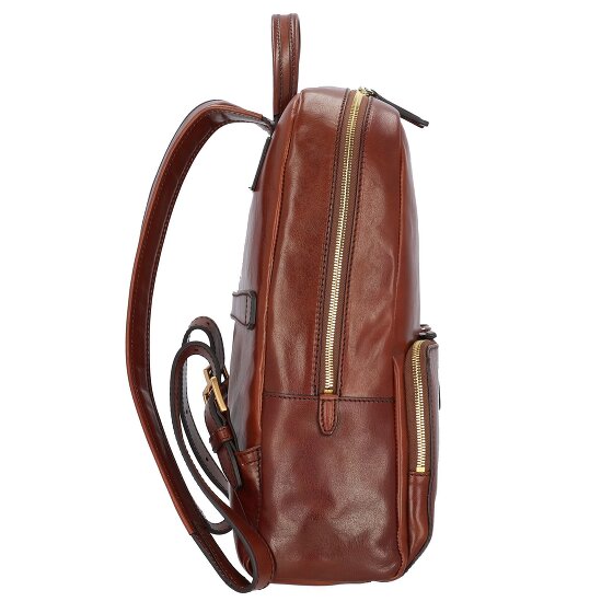 The Bridge Firenze backpack leather 39 cm laptop compartment