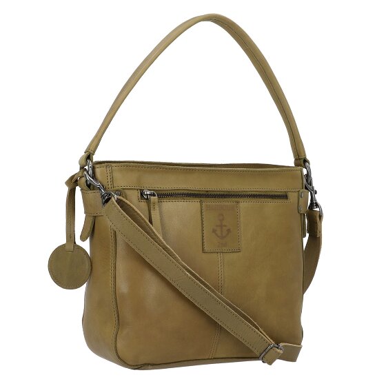 Harbour 2nd Soft Weaving Shoulder Bag Leather 24 cm