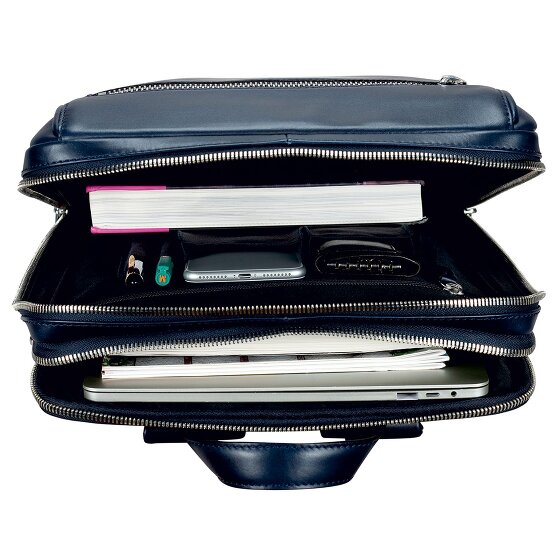 Leonhard Heyden Montreal Business backpack Leather 44 cm Laptop compartment
