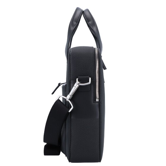 Lacoste Chantaco briefcase leather 39 cm laptop compartment