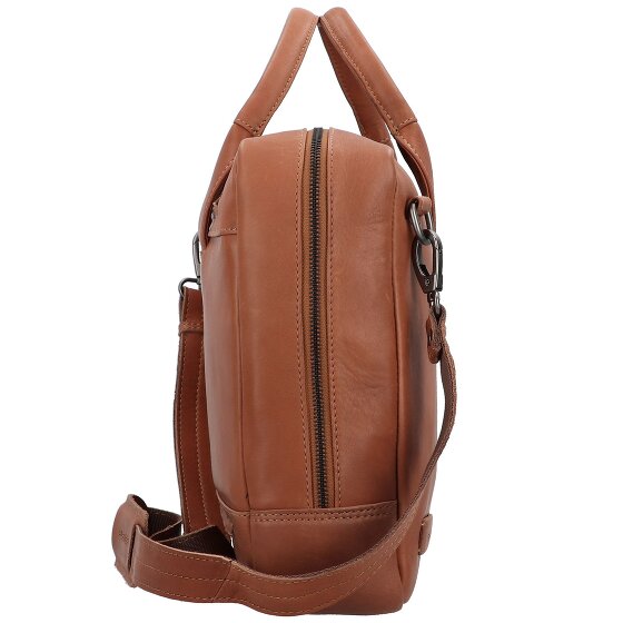 Plevier Gherkin Gherkin Briefcase Leather 40 cm Laptop compartment