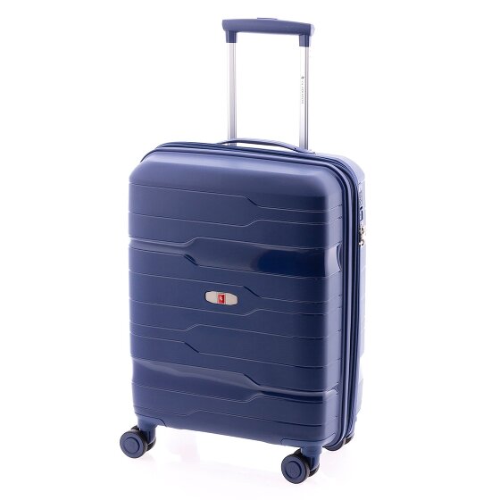Gladiator 3800 4 wheels Cabin trolley 55 cm with expansion pleat