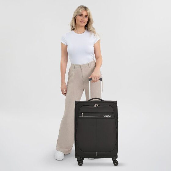 American Tourister Deep Dive 4 wheels Trolley 67 cm with expansion pleat
