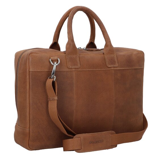 Plevier Urban Briefcase Leather 39 cm Laptop compartment