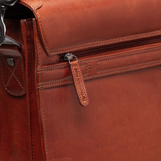 The Chesterfield Brand Salvatore Briefcases Messenger Leather 42 cm Laptop compartment