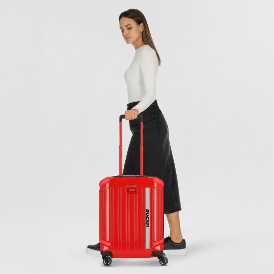 Piquadro Piquadro x Ducati 4 wheels Cabin trolley 55 cm