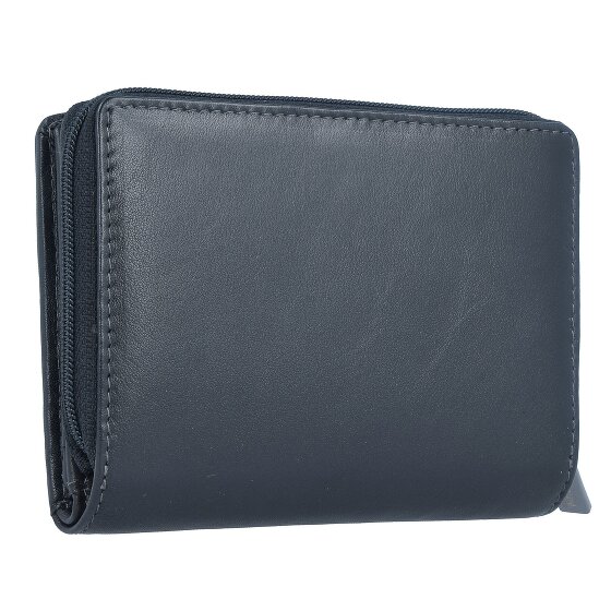 Greenland Nature Black Nappa wallet RFID leather 9.5 cm