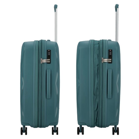 Gabol Infinity 4 wheels Trolley 66 cm with expansion pleat